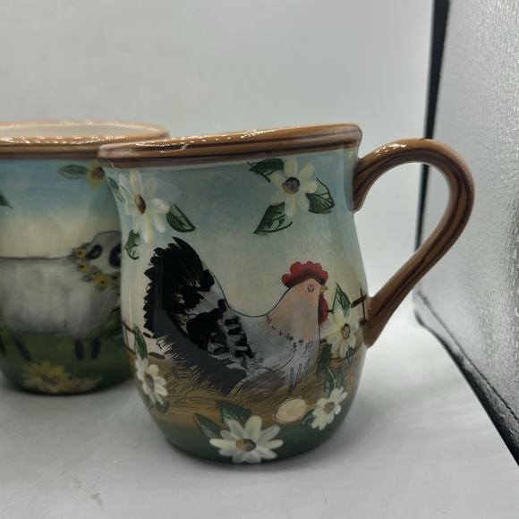Susan Winget Farmhouse Mug Set of 3 - Picture 2 of 6